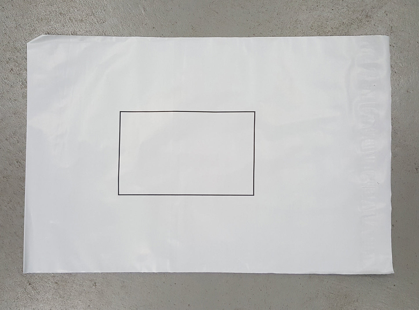Courier Bags - White - 500x650mm - 200 per box - $62.50 per 100