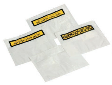 Self Adhesive Envelope - Clear "Packing Slip Enclosed" - 115x150mm - 1000 per box