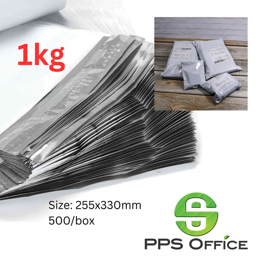 Courier Bags - White - 255x330mm - 1 KG - 500 per box - $19.00 per 100