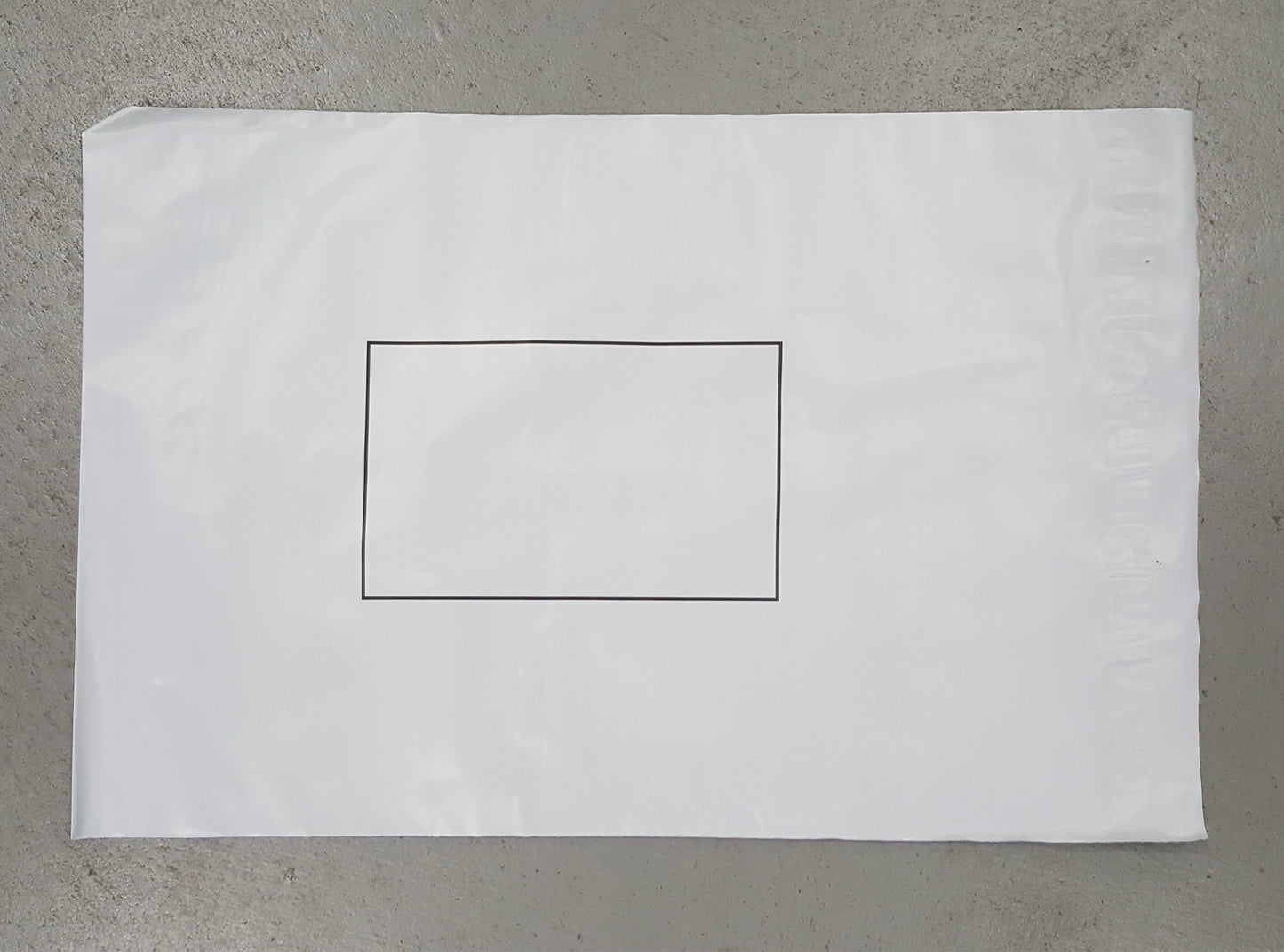 Courier Bags - White - 650x750mm - 100 per box - $179.00 per 100