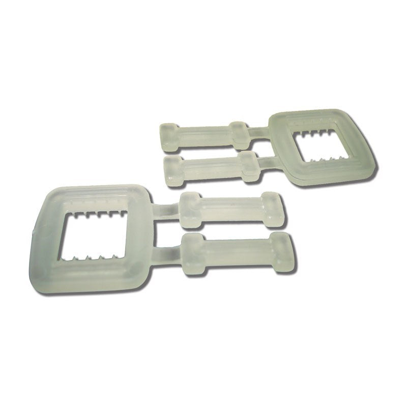 White Polypropylene Buckles 12 mm - 1000 Buckles for Blue Hand Polypropylene Strapping 12mm