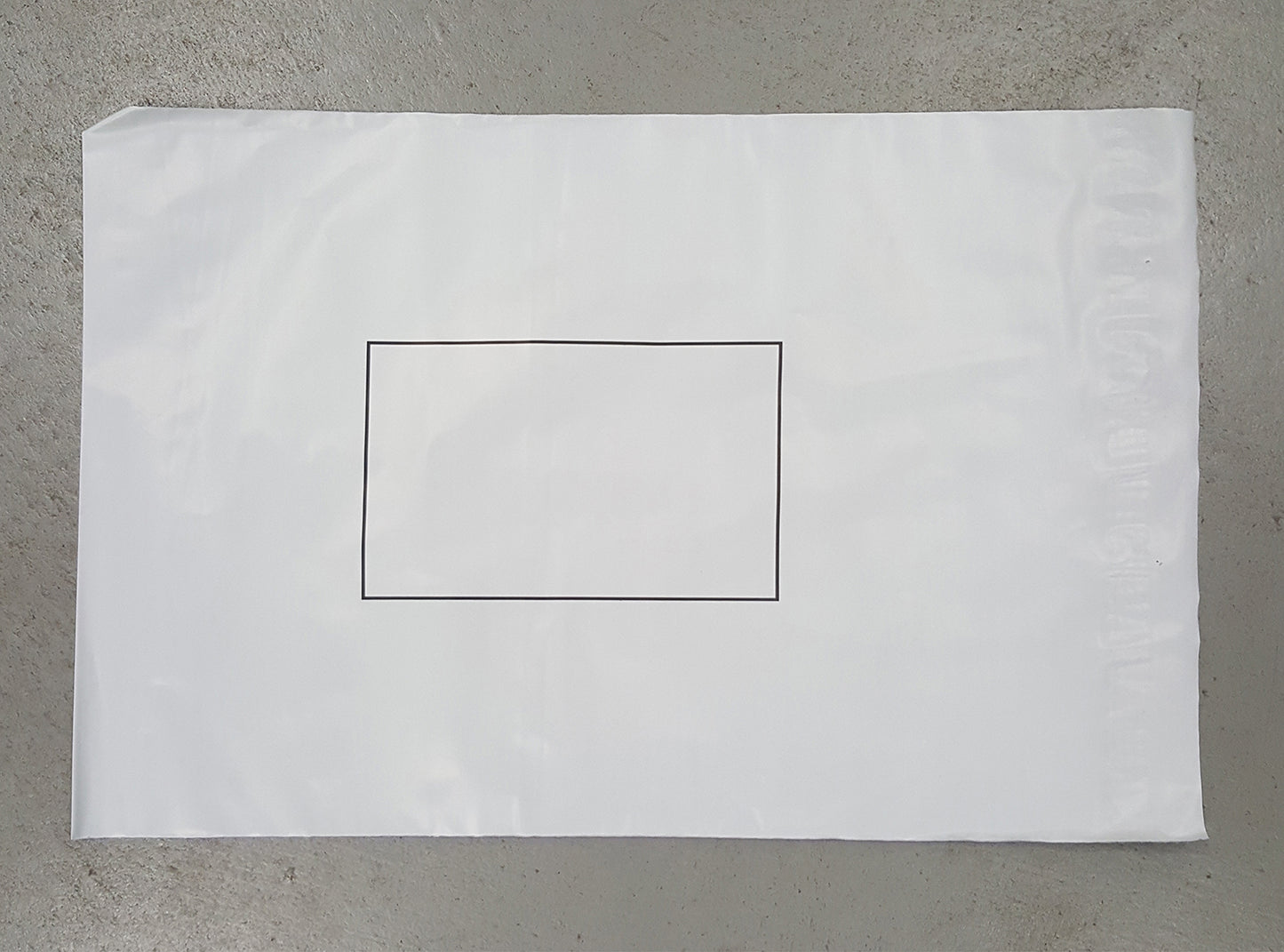 Courier Bags - White - 600x650mm - 200 per box - $70.50 per 100
